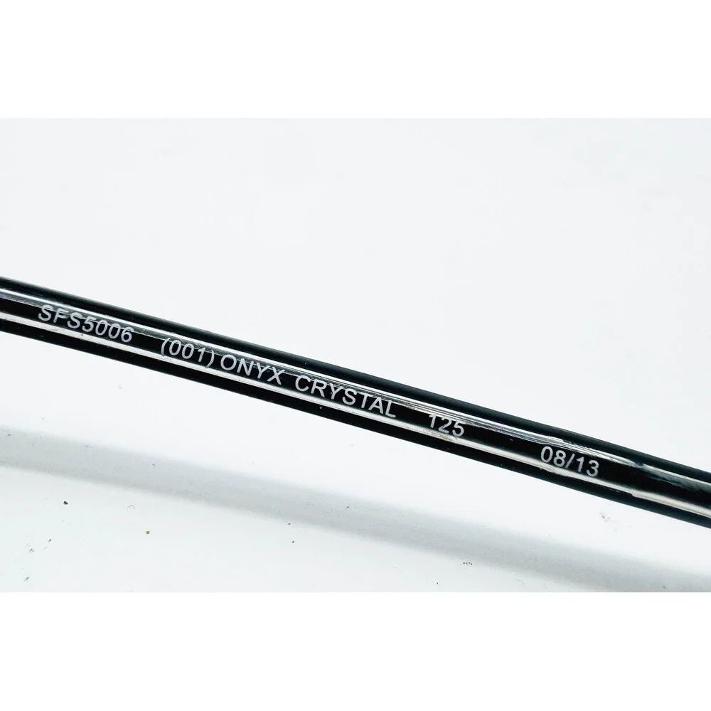 Sight for Students Eyeglass Frames Kids Black Onyx Crystal SFS5006 125 48-13